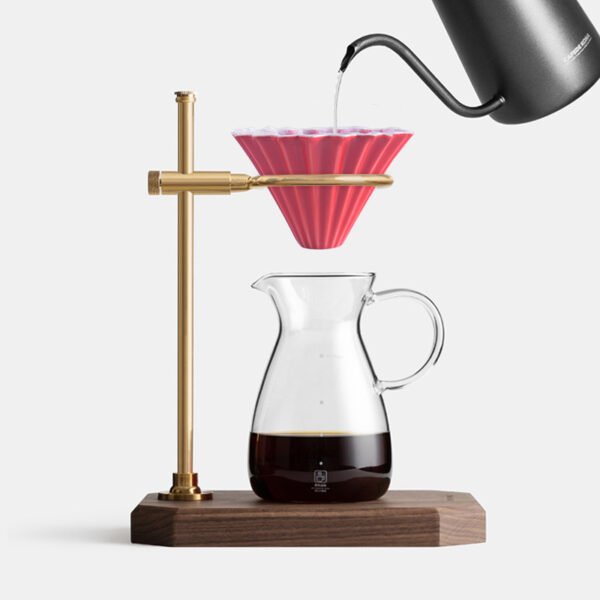 Japanese Origami Coffee Drip Filter with Stand – Pour Over Maker for Office & Coffee Shop - Image 6